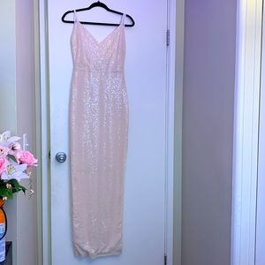 Formal sequin long dress
